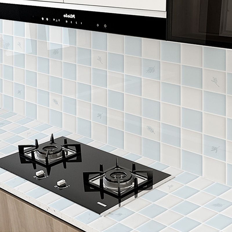 Square Mosaic Peel & Stick Tile Stain Resistant Kitchen Backsplash Tiles Clearhalo 'Flooring 'Home Improvement' 'home_improvement' 'home_improvement_peel_stick_blacksplash' 'Peel & Stick Backsplash Tile' 'peel_stick_blacksplash' 'Walls & Ceilings' Walls and Ceiling' 1200x1200_3aff4c7b-0bcb-4814-8f8f-718263eb9b7f