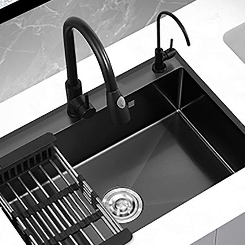 Drop-In Kitchen Sink Soundproof Design Stainless Steel Kitchen Sink Clearhalo 'Home Improvement' 'home_improvement' 'home_improvement_kitchen_sinks' 'Kitchen Remodel & Kitchen Fixtures' 'Kitchen Sinks & Faucet Components' 'Kitchen Sinks' 'kitchen_sinks' 1200x1200_3b1e4546-fe35-472f-b7c1-a294483594f5