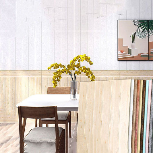 Modern Wall Paneling Peel and Stick Wood Effect Design Rectangle Wall Paneling Clearhalo 'Flooring 'Home Improvement' 'home_improvement' 'home_improvement_wall_paneling' 'Wall Paneling' 'wall_paneling' 'Walls & Ceilings' Walls and Ceiling' 1200x1200_3b345f68-561c-4e71-a752-16a8a816ce74