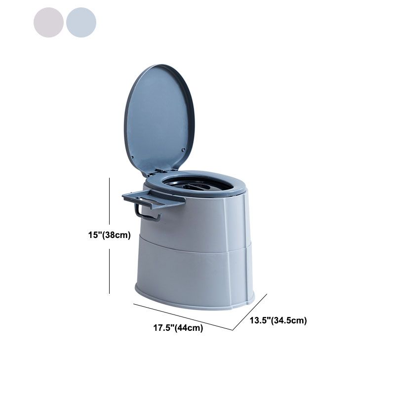 Contemporary Plastic Toilet Floor Mounted Toilet Bowl with Toilet Seat for Washroom Clearhalo 'Bathroom Remodel & Bathroom Fixtures' 'Home Improvement' 'home_improvement' 'home_improvement_toilets' 'Toilets & Bidets' 'Toilets' 1200x1200_3b502679-1306-49b2-8379-fea1131db4ad