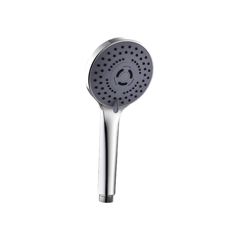 Modern Plastic Shower Head Round Handheld Shower Head with Adjustable Water Flow Clearhalo 'Bathroom Remodel & Bathroom Fixtures' 'Home Improvement' 'home_improvement' 'home_improvement_shower_heads' 'Shower Heads' 'shower_heads' 'Showers & Bathtubs Plumbing' 'Showers & Bathtubs' 1200x1200_3b5dbb02-789b-4d2a-8889-2395f8d7b8f0