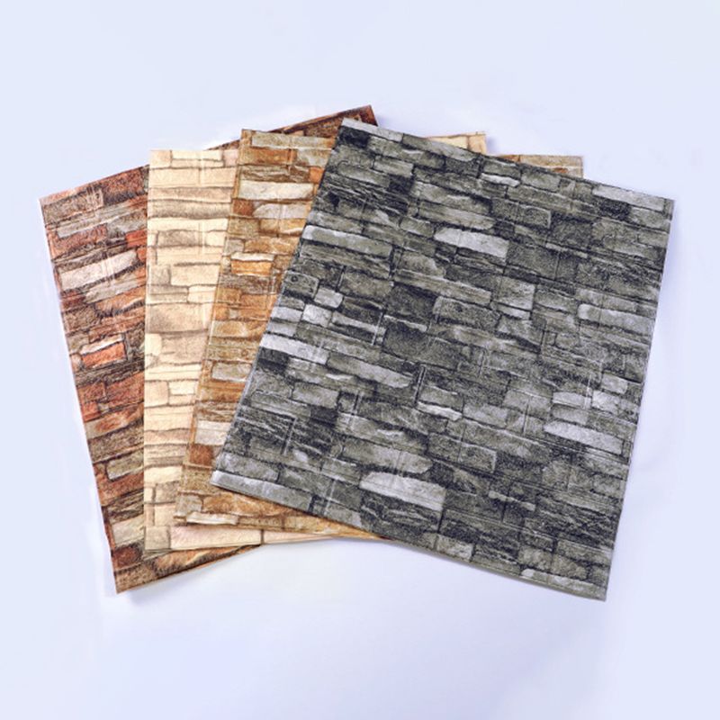 Industrial Wall Plank 3D Brick Bathroom Living Room Wall Panels Set of 10 Clearhalo 'Flooring 'Home Improvement' 'home_improvement' 'home_improvement_wall_paneling' 'Wall Paneling' 'wall_paneling' 'Walls & Ceilings' Walls and Ceiling' 1200x1200_3b6c8b82-a0d9-4f40-8a2d-df92e0370f98