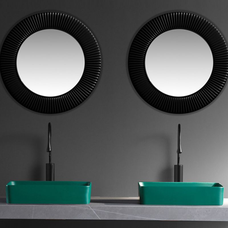 Modern Bathroom Sink Ceramic Oval White Basin Drain Assembly Bathroom Sink Clearhalo 'Bathroom Remodel & Bathroom Fixtures' 'Bathroom Sinks & Faucet Components' 'Bathroom Sinks' 'bathroom_sink' 'Home Improvement' 'home_improvement' 'home_improvement_bathroom_sink' 1200x1200_3b928c46-0919-497e-9484-bfc44a05346f