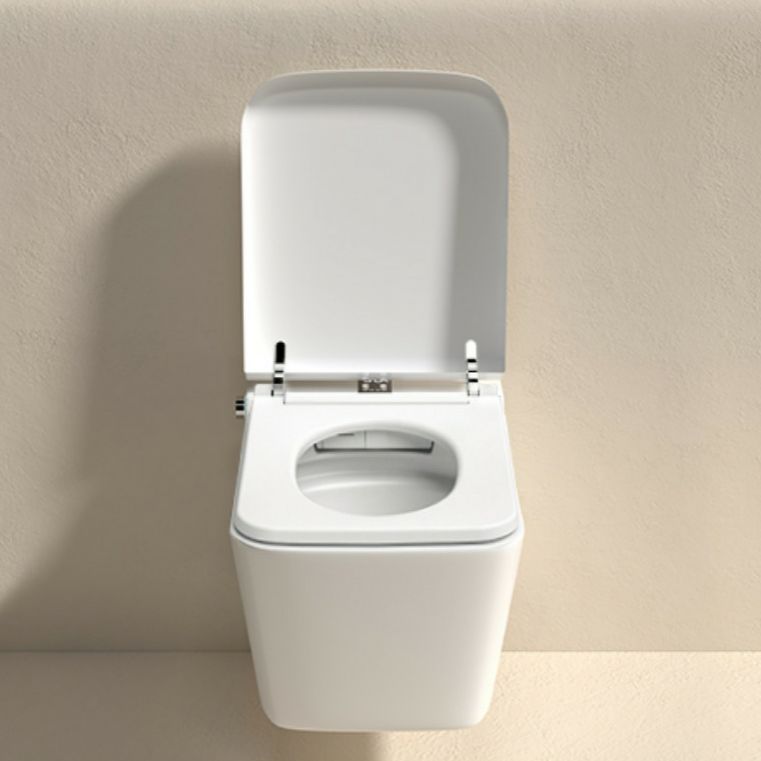 White Ceramic Wall Mounted Bidet Stain Resistant with Heated Seat Clearhalo 'Bathroom Remodel & Bathroom Fixtures' 'Bidets' 'Home Improvement' 'home_improvement' 'home_improvement_bidets' 'Toilets & Bidets' 1200x1200_3b99b104-deba-439f-bbcf-5f4db382cbfd