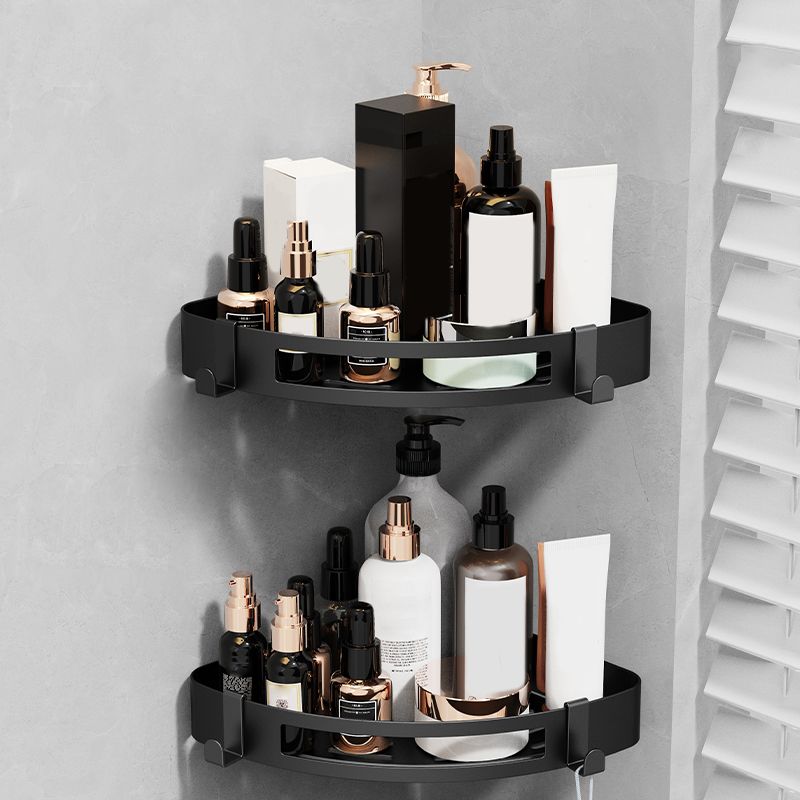 Minimalistic Black Bathroom Accessory Kit Paper Holder Towel Bar Bath Hardware Set Clearhalo 'Bathroom Hardware Sets' 'Bathroom Hardware' 'Bathroom Remodel & Bathroom Fixtures' 'bathroom_hardware_sets' 'Home Improvement' 'home_improvement' 'home_improvement_bathroom_hardware_sets' 1200x1200_3bbdc246-8423-47f4-8a75-5ce45a32f41c
