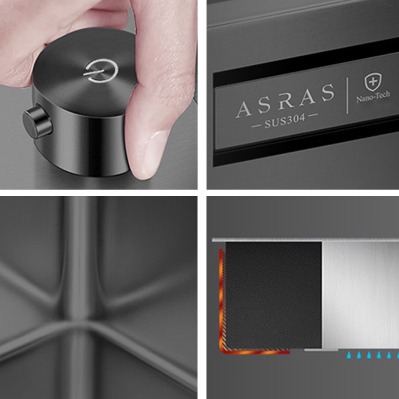 Contemporary Rectangle Kitchen Sink Stainless Steel Friction Resistant Kitchen Sink Clearhalo 'Home Improvement' 'home_improvement' 'home_improvement_kitchen_sinks' 'Kitchen Remodel & Kitchen Fixtures' 'Kitchen Sinks & Faucet Components' 'Kitchen Sinks' 'kitchen_sinks' 1200x1200_3bd51d21-46ea-4449-9e5e-cfed5d1d32a1