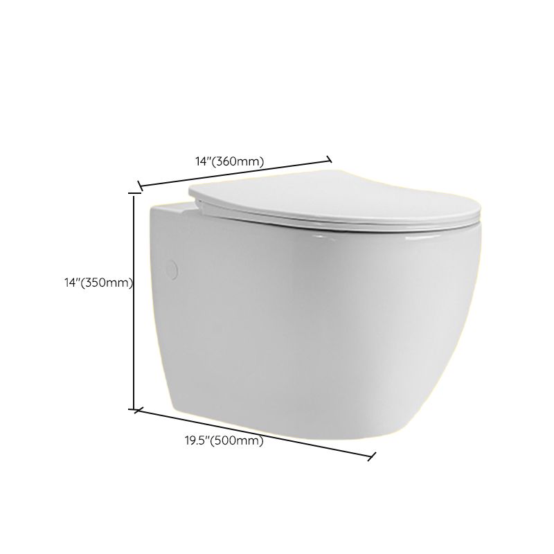 Contemporary One Piece Toilet Bowl Wall Hung Urine Toilet for Bathroom Clearhalo 'Bathroom Remodel & Bathroom Fixtures' 'Home Improvement' 'home_improvement' 'home_improvement_toilets' 'Toilets & Bidets' 'Toilets' 1200x1200_3bd5b909-e8a0-4143-aaa5-5bf3f02e01c9
