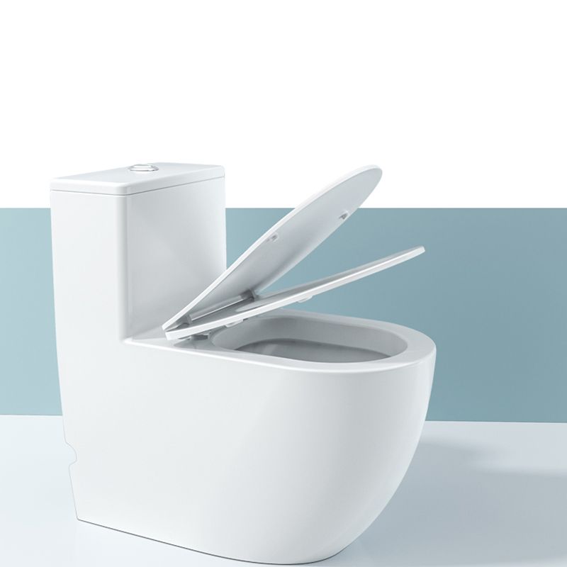 Contemporary Ceramic Toilet Bowl White Floor Mount Urine Toilet with Seat for Washroom Clearhalo 'Bathroom Remodel & Bathroom Fixtures' 'Home Improvement' 'home_improvement' 'home_improvement_toilets' 'Toilets & Bidets' 'Toilets' 1200x1200_3be36ecf-998b-4867-ba20-9dacf6ab9ae6