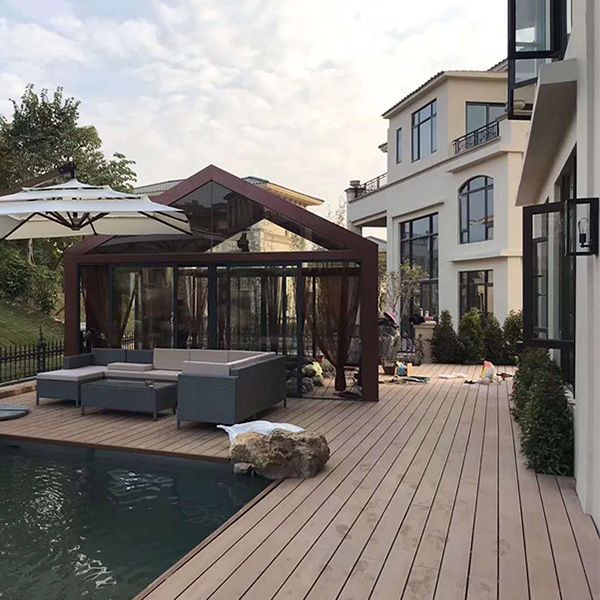 Striped Pattern Patio Flooring Tiles Nailed Flooring Tiles Floor Board Clearhalo 'Home Improvement' 'home_improvement' 'home_improvement_outdoor_deck_tiles_planks' 'Outdoor Deck Tiles & Planks' 'Outdoor Flooring & Tile' 'Outdoor Remodel' 'outdoor_deck_tiles_planks' 1200x1200_3be8a842-6e95-4ee0-a0b2-9fda7e0bed5c