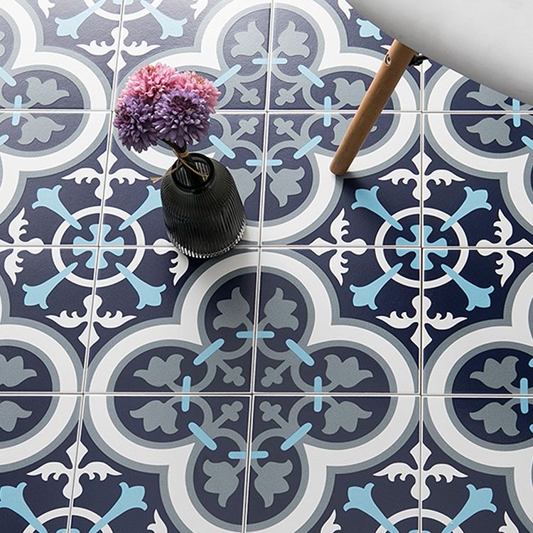 Blue Vintage Pattern Wall Tiles Natural Stone Rectangular Tiles Clearhalo 'Floor Tiles & Wall Tiles' 'floor_tiles_wall_tiles' 'Flooring 'Home Improvement' 'home_improvement' 'home_improvement_floor_tiles_wall_tiles' Walls and Ceiling' 1200x1200_3c026b3a-23ce-4bb7-b614-33c09e7ee891