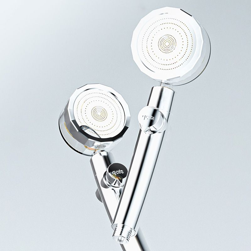 Modern Style Handheld Shower Head Plastic Shower Head with Adjustable Water Flow Clearhalo 'Bathroom Remodel & Bathroom Fixtures' 'Home Improvement' 'home_improvement' 'home_improvement_shower_heads' 'Shower Heads' 'shower_heads' 'Showers & Bathtubs Plumbing' 'Showers & Bathtubs' 1200x1200_3c2349fa-fc56-4248-87bf-47bc1dfb1d9f