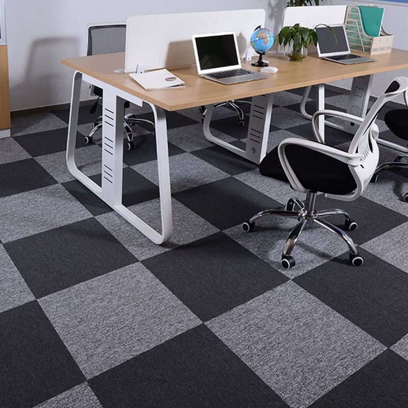 20" X 20" Carpet Floor Tile Glue Down or Adhesive Tabs Non-Skid Living Room Clearhalo 'Carpet Tiles & Carpet Squares' 'carpet_tiles_carpet_squares' 'Flooring 'Home Improvement' 'home_improvement' 'home_improvement_carpet_tiles_carpet_squares' Walls and Ceiling' 1200x1200_3c522a75-322f-4468-88fd-9048cf32d483