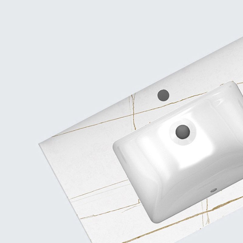 Rectangular Contemporary Bathroom Vanity Set Stainless Steel Sink Cabinet Clearhalo 'Bathroom Remodel & Bathroom Fixtures' 'Bathroom Vanities' 'bathroom_vanities' 'Home Improvement' 'home_improvement' 'home_improvement_bathroom_vanities' 1200x1200_3c58b12e-f488-4e23-b37c-7d30c4bfe3bc