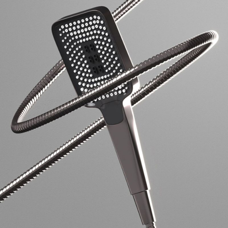 Contemporary Style Brass Shower Faucet with Shower Arm Wall Mounted Shower Combo Clearhalo 'Bathroom Remodel & Bathroom Fixtures' 'Home Improvement' 'home_improvement' 'home_improvement_shower_faucets' 'Shower Faucets & Systems' 'shower_faucets' 'Showers & Bathtubs Plumbing' 'Showers & Bathtubs' 1200x1200_3c63e5fe-9c6e-4d44-8166-2f34d980eeb5