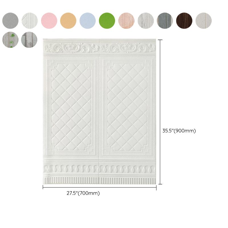 Plastic Wall Paneling Contemporary Waterproof 3D Wall Paneling Clearhalo 'Flooring 'Home Improvement' 'home_improvement' 'home_improvement_wall_paneling' 'Wall Paneling' 'wall_paneling' 'Walls & Ceilings' Walls and Ceiling' 1200x1200_3c924830-e7bd-4b6b-81a0-6c7b96a2a615