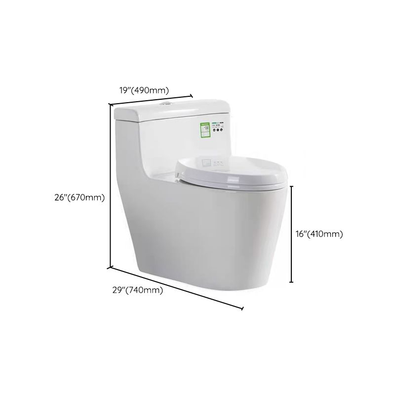 Modern Ceramic Siphon Jet Toilet Bowl Floor Mount Flush Toilet with Toilet Seat Clearhalo 'Bathroom Remodel & Bathroom Fixtures' 'Home Improvement' 'home_improvement' 'home_improvement_toilets' 'Toilets & Bidets' 'Toilets' 1200x1200_3ca0de4e-c44e-4ac9-a0fa-ca9fbf35e9ae