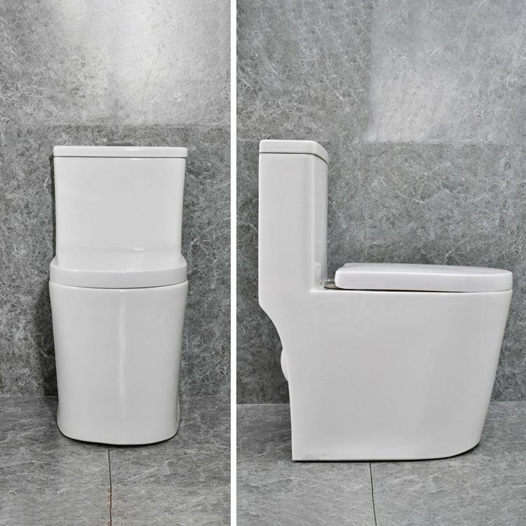 Modern White Flush Toilet Ceramic Elong One-Piece Toilet with Slow Close Seat Clearhalo 'Bathroom Remodel & Bathroom Fixtures' 'Home Improvement' 'home_improvement' 'home_improvement_toilets' 'Toilets & Bidets' 'Toilets' 1200x1200_3ce198b6-0df4-44ff-b906-31d2c1b68fb6