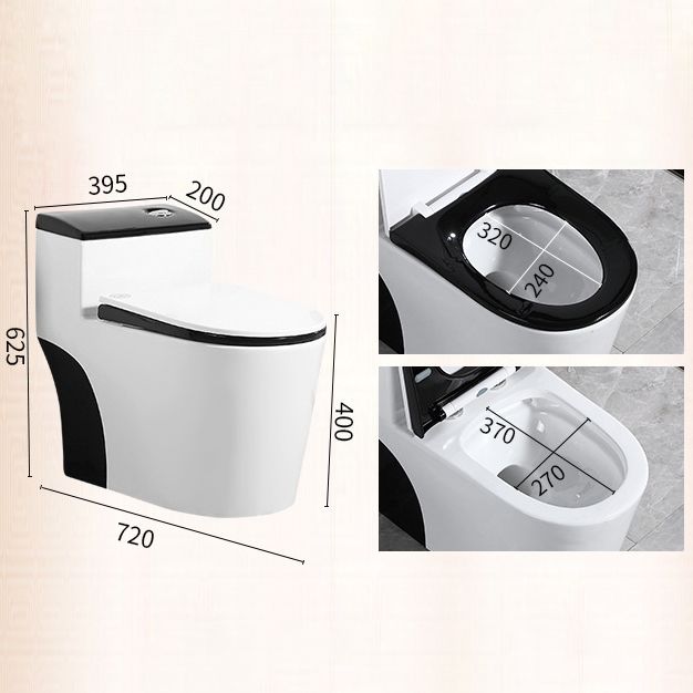 Modern Floor Mounted Toilet Bowl One-Piece Toilet for Washroom Clearhalo 'Bathroom Remodel & Bathroom Fixtures' 'Home Improvement' 'home_improvement' 'home_improvement_toilets' 'Toilets & Bidets' 'Toilets' 1200x1200_3cea1b73-adc2-43f7-9e6d-c0774fde46a7