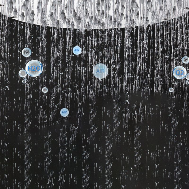 Modern Shower Head Combo Dual Shower Head Polished Stainless Steel Wall-Mount Shower Head Clearhalo 'Bathroom Remodel & Bathroom Fixtures' 'Home Improvement' 'home_improvement' 'home_improvement_shower_heads' 'Shower Heads' 'shower_heads' 'Showers & Bathtubs Plumbing' 'Showers & Bathtubs' 1200x1200_3d6fba16-7df7-479f-a040-3ef8c236693c