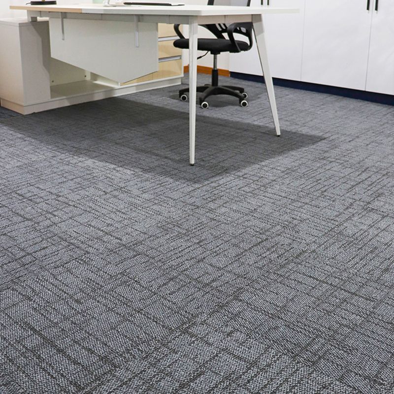 Level Loop Carpet Tile Non-Skid Self Adhesive Indoor Office Carpet Tiles Clearhalo 'Carpet Tiles & Carpet Squares' 'carpet_tiles_carpet_squares' 'Flooring 'Home Improvement' 'home_improvement' 'home_improvement_carpet_tiles_carpet_squares' Walls and Ceiling' 1200x1200_3d826626-381d-458e-accb-b208326c87ff