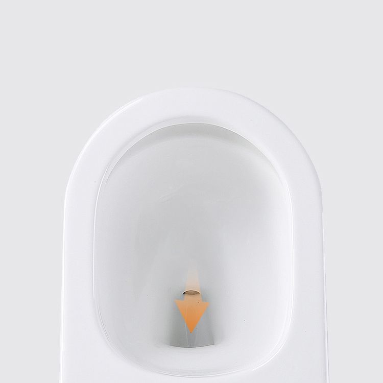 Modern Elongated Toilet Bowl White Flush Toilet with Seat for Bathroom Clearhalo 'Bathroom Remodel & Bathroom Fixtures' 'Home Improvement' 'home_improvement' 'home_improvement_toilets' 'Toilets & Bidets' 'Toilets' 1200x1200_3d959837-120f-4db5-ade5-56c4c970df2c