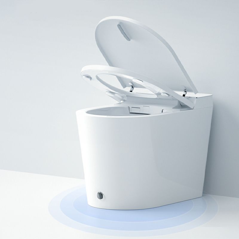 White Elongated Antimicrobial Floor Mount Bidet with Remote Control Included Clearhalo 'Bathroom Remodel & Bathroom Fixtures' 'Bidets' 'Home Improvement' 'home_improvement' 'home_improvement_bidets' 'Toilets & Bidets' 1200x1200_3dabb575-098e-4080-bdb4-5d007eb3b6f7