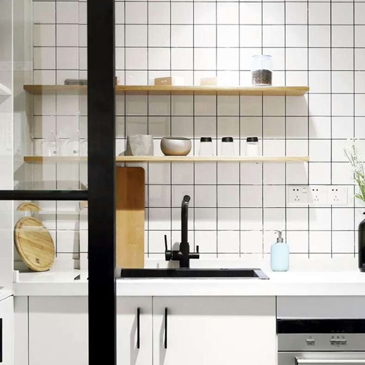 Ceramic Mosaic Tile Contemporary Mosaic Tile for Kitchen and Bathroom Clearhalo 'Floor Tiles & Wall Tiles' 'floor_tiles_wall_tiles' 'Flooring 'Home Improvement' 'home_improvement' 'home_improvement_floor_tiles_wall_tiles' Walls and Ceiling' 1200x1200_3db5e028-2deb-462d-a84c-335c32c738c8