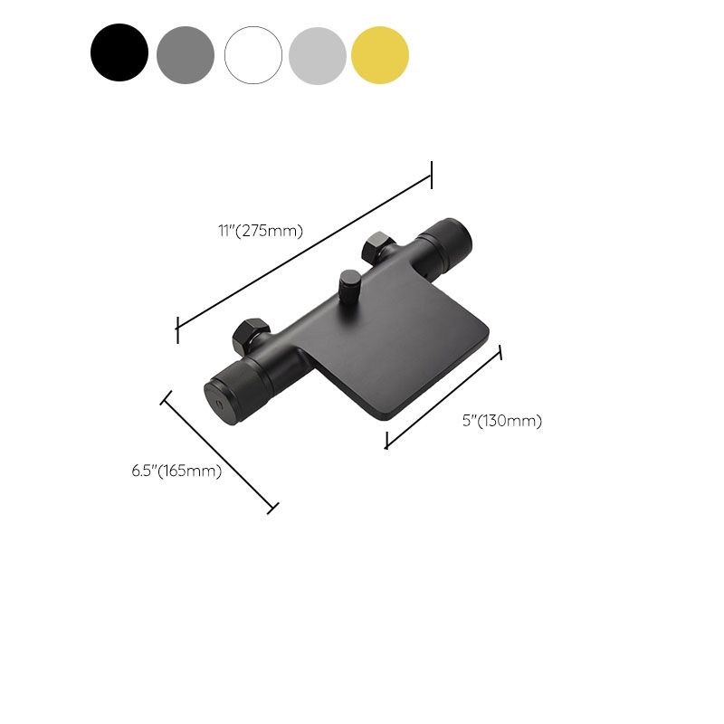 Contemporary Fixed Bathtub Faucet Wall Mounted Waterfall Tub Filler Clearhalo 'Bathroom Remodel & Bathroom Fixtures' 'Bathtub Faucets' 'bathtub_faucets' 'Home Improvement' 'home_improvement' 'home_improvement_bathtub_faucets' 1200x1200_3db750b4-1cf2-46d4-a7ae-94b49439af18