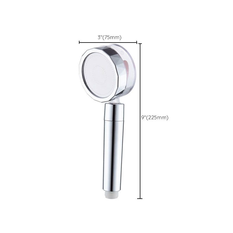 Contemporary Shower Head Combo Handheld Shower Head Plastic Wall-Mount Silver Shower Head Clearhalo 'Bathroom Remodel & Bathroom Fixtures' 'Home Improvement' 'home_improvement' 'home_improvement_shower_heads' 'Shower Heads' 'shower_heads' 'Showers & Bathtubs Plumbing' 'Showers & Bathtubs' 1200x1200_3df7730a-8e37-4bbc-ace2-bf42216f043b