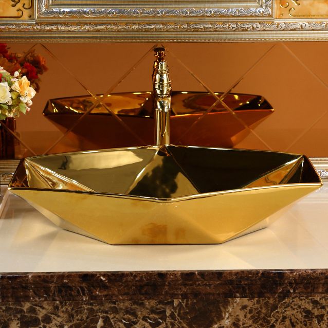 Modern Vessel Lavatory Sink Metal Specialty with Faucet Basin Sink Clearhalo 'Bathroom Remodel & Bathroom Fixtures' 'Bathroom Sinks & Faucet Components' 'Bathroom Sinks' 'bathroom_sink' 'Home Improvement' 'home_improvement' 'home_improvement_bathroom_sink' 1200x1200_3df96be6-a60c-4f75-849b-8bf4297e0862