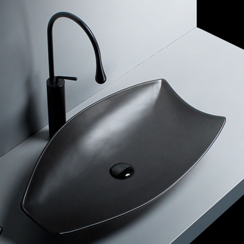 Modern Vessel Bathroom Sink Specialty with Basin Vessel Sink(Not Included Faucet) Clearhalo 'Bathroom Remodel & Bathroom Fixtures' 'Bathroom Sinks & Faucet Components' 'Bathroom Sinks' 'bathroom_sink' 'Home Improvement' 'home_improvement' 'home_improvement_bathroom_sink' 1200x1200_3e2e17e6-aaa2-4989-baeb-f3fb7a5f31b3