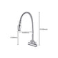 Modern Wall Mounted Bar Faucet Single Lever High Profile Kitchen Faucet Clearhalo 'Home Improvement' 'home_improvement' 'home_improvement_kitchen_faucets' 'Kitchen Faucets' 'Kitchen Remodel & Kitchen Fixtures' 'Kitchen Sinks & Faucet Components' 'kitchen_faucets' 1200x1200_3e33158f-4fb2-4da5-bd61-454bedd458f5