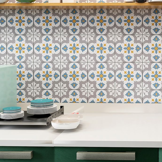 Mosaic Tile Peel and Stick Tiles Modern Peel and Stick Backsplash Clearhalo 'Flooring 'Home Improvement' 'home_improvement' 'home_improvement_peel_stick_blacksplash' 'Peel & Stick Backsplash Tile' 'peel_stick_blacksplash' 'Walls & Ceilings' Walls and Ceiling' 1200x1200_3e3f42ba-d8b7-4a55-a319-efea26e208db