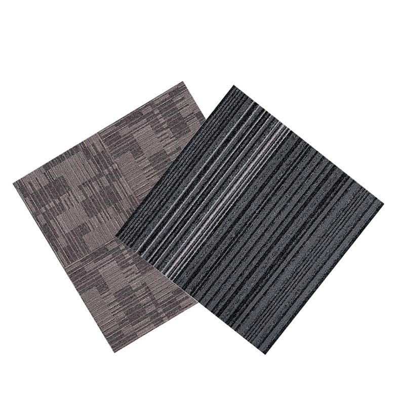 Carpet Tile Non-Skid Fade Resistant Geometry Loose Lay Carpet Tiles Dining Room Clearhalo 'Carpet Tiles & Carpet Squares' 'carpet_tiles_carpet_squares' 'Flooring 'Home Improvement' 'home_improvement' 'home_improvement_carpet_tiles_carpet_squares' Walls and Ceiling' 1200x1200_3e56e01e-b4c5-4a2f-a6b2-b7ac9fb7187a