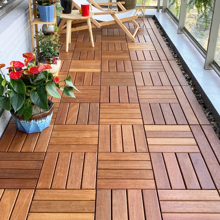 Interlocking Deck Tiles Wood Deck Flooring Tiles for Outdoor Patio Clearhalo 'Home Improvement' 'home_improvement' 'home_improvement_outdoor_deck_tiles_planks' 'Outdoor Deck Tiles & Planks' 'Outdoor Flooring & Tile' 'Outdoor Remodel' 'outdoor_deck_tiles_planks' 1200x1200_3e576faf-b2af-46d4-8431-47a8ff380750