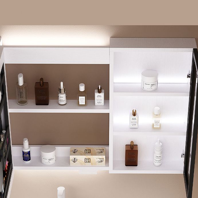 Wall Mounted Bath Vanity Mirror Single Sink Rectangular Bathroom Vanity with 2 Drawers Clearhalo 'Bathroom Remodel & Bathroom Fixtures' 'Bathroom Vanities' 'bathroom_vanities' 'Home Improvement' 'home_improvement' 'home_improvement_bathroom_vanities' 1200x1200_3e5ce03c-af62-4937-8df6-55205e6957f0