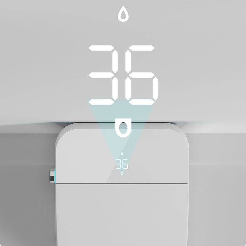 Contemporary Electronic Toilet Seat Elongated Floor Standing Bidet Clearhalo 'Bathroom Remodel & Bathroom Fixtures' 'Bidets' 'Home Improvement' 'home_improvement' 'home_improvement_bidets' 'Toilets & Bidets' 1200x1200_3e8cc147-238a-47a9-8b35-af5527445903