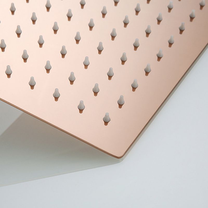 Stainless Steel Square Showerhead Standard Spray Pattern Wall-Mount Showerhead Clearhalo 'Bathroom Remodel & Bathroom Fixtures' 'Home Improvement' 'home_improvement' 'home_improvement_shower_heads' 'Shower Heads' 'shower_heads' 'Showers & Bathtubs Plumbing' 'Showers & Bathtubs' 1200x1200_3e96b404-565a-4e7b-b9f5-1b3a3b1ce750