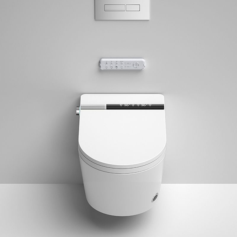 White Antimicrobial Bidet Elongated Smart Toilet with Unlimited Warm Water Clearhalo 'Bathroom Remodel & Bathroom Fixtures' 'Bidets' 'Home Improvement' 'home_improvement' 'home_improvement_bidets' 'Toilets & Bidets' 1200x1200_3ef257f8-98d4-42fb-8ed4-f795ea406dac