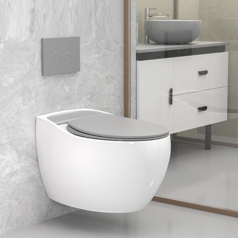 Contemporary Wall Hung Toilet Bowl Slow Close Seat Included Urine Toilet for Washroom Clearhalo 'Bathroom Remodel & Bathroom Fixtures' 'Home Improvement' 'home_improvement' 'home_improvement_toilets' 'Toilets & Bidets' 'Toilets' 1200x1200_3ef591ea-3ab4-4963-888f-f2a7ed67b067