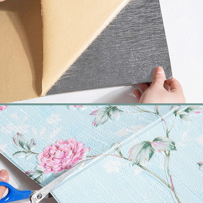 Modern Wall Paneling 3D Print Peel and Stick Waterproof Wall Panel Clearhalo 'Flooring 'Home Improvement' 'home_improvement' 'home_improvement_wall_paneling' 'Wall Paneling' 'wall_paneling' 'Walls & Ceilings' Walls and Ceiling' 1200x1200_3f34a764-be25-45c3-8a35-1564f0e5f18a