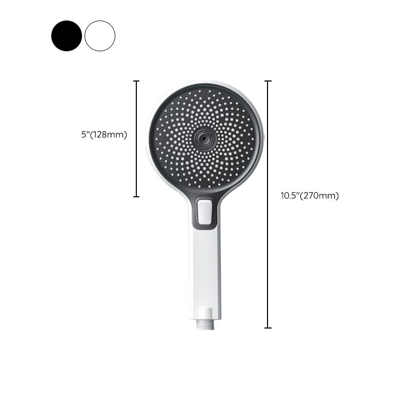Contemporary Shower Head Color Block Square and Round Handheld Shower Head Clearhalo 'Bathroom Remodel & Bathroom Fixtures' 'Home Improvement' 'home_improvement' 'home_improvement_shower_heads' 'Shower Heads' 'shower_heads' 'Showers & Bathtubs Plumbing' 'Showers & Bathtubs' 1200x1200_3f440062-601d-4bbb-a85a-14e28a19bf4a