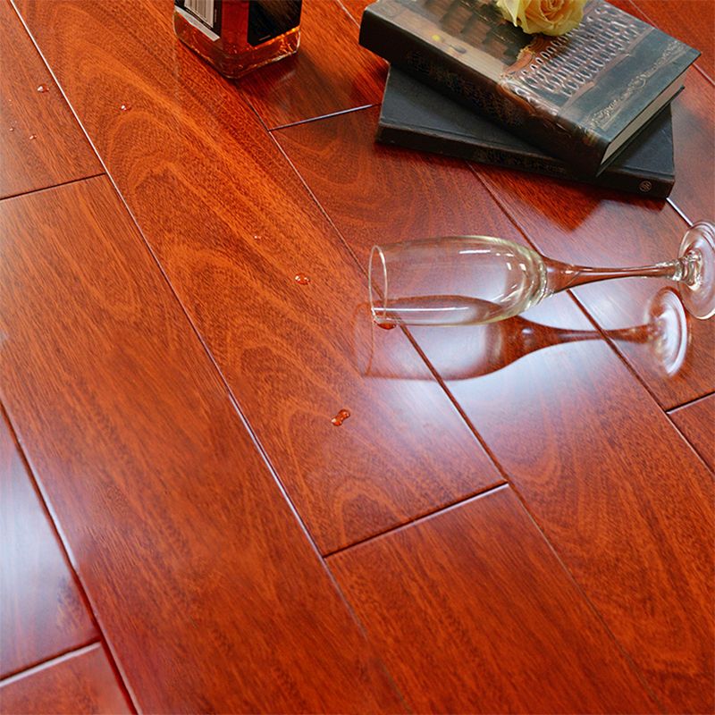 Contemporary Laminate Flooring Solid Wood Laminate Flooring with Red Color Clearhalo 'Flooring 'Home Improvement' 'home_improvement' 'home_improvement_laminate_flooring' 'Laminate Flooring' 'laminate_flooring' Walls and Ceiling' 1200x1200_3f45f206-97dc-42fb-ba4c-1d08eb07f6bf