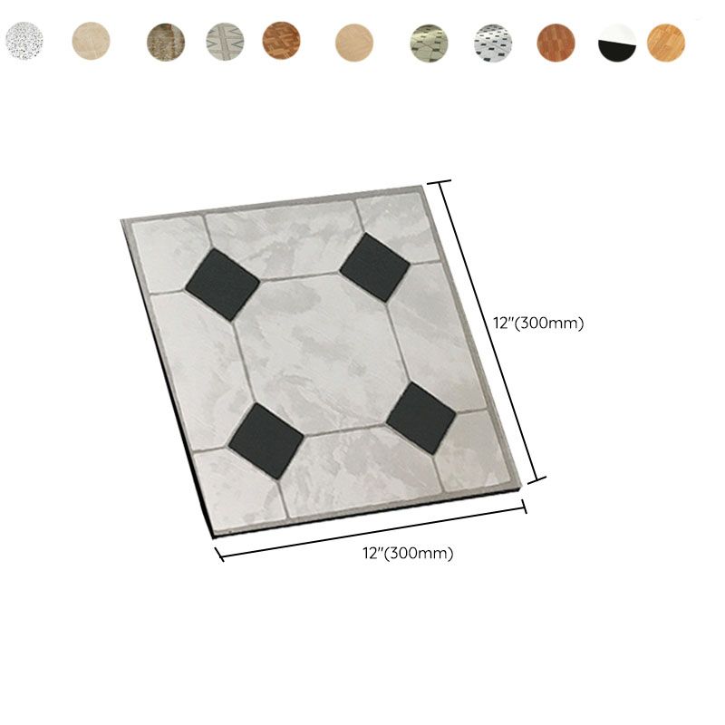 Smooth PVC Flooring Peel and Stick Waterproof Square Vinyl Flooring Clearhalo 'Flooring 'Home Improvement' 'home_improvement' 'home_improvement_vinyl_flooring' 'Vinyl Flooring' 'vinyl_flooring' Walls and Ceiling' 1200x1200_3f50e1e9-6416-420e-bd85-0b03479c1856