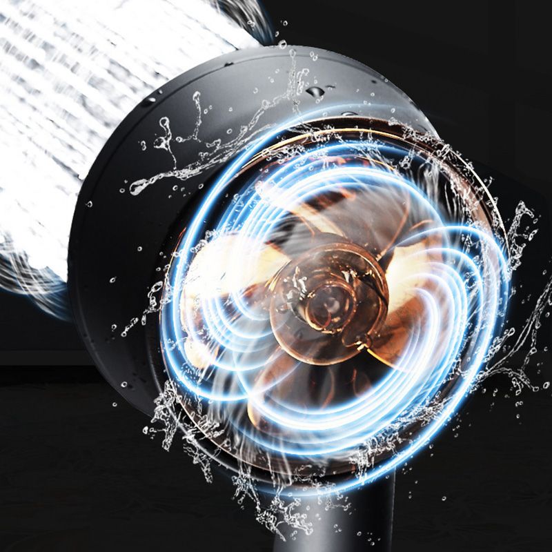 Plastic Handheld Shower Head Bathroom Adjustable Spray Pattern Shower Head Clearhalo 'Bathroom Remodel & Bathroom Fixtures' 'Home Improvement' 'home_improvement' 'home_improvement_shower_heads' 'Shower Heads' 'shower_heads' 'Showers & Bathtubs Plumbing' 'Showers & Bathtubs' 1200x1200_3f518f2c-1c4f-4983-a809-2435bfe54400