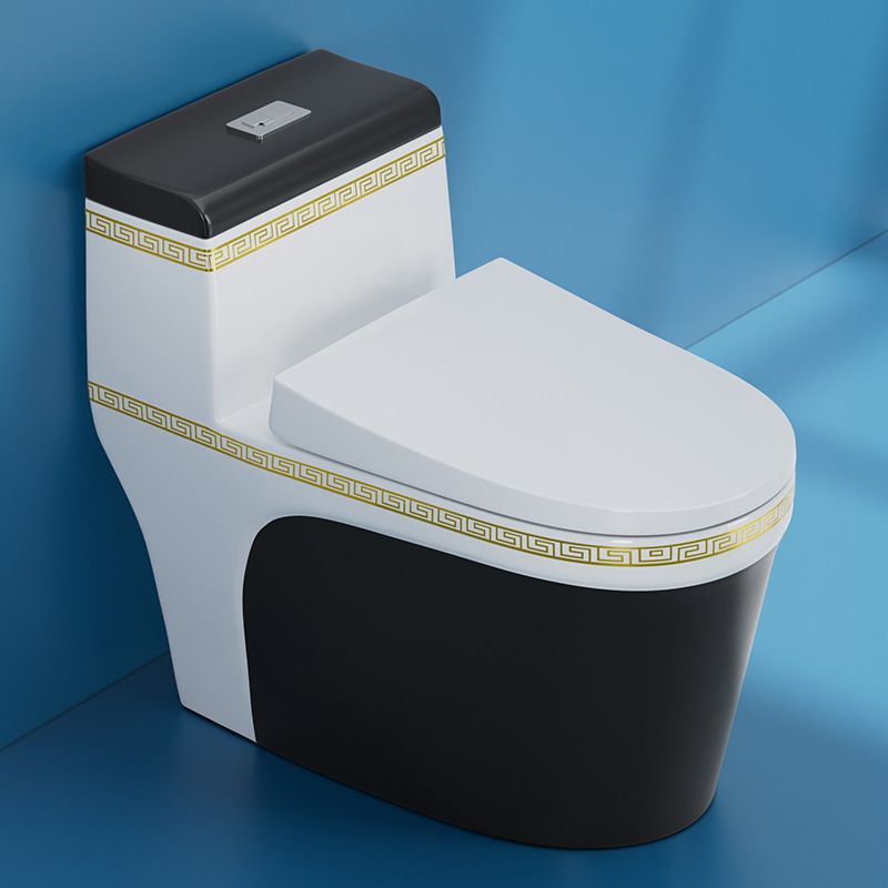Traditional One Piece Toilet Floor Mounted Toilet Bowl with Slow Close Seat for Washroom Clearhalo 'Bathroom Remodel & Bathroom Fixtures' 'Home Improvement' 'home_improvement' 'home_improvement_toilets' 'Toilets & Bidets' 'Toilets' 1200x1200_3f653bf1-1bbd-4632-95b6-f3d7383d721d