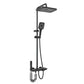 Modern Shower Trim Brass Square Handheld Shower Head Wall Mounted Shower Combo Clearhalo 'Bathroom Remodel & Bathroom Fixtures' 'Home Improvement' 'home_improvement' 'home_improvement_shower_faucets' 'Shower Faucets & Systems' 'shower_faucets' 'Showers & Bathtubs Plumbing' 'Showers & Bathtubs' 1200x1200_3f6766aa-5765-4fd8-a39d-7196f0bf1a53