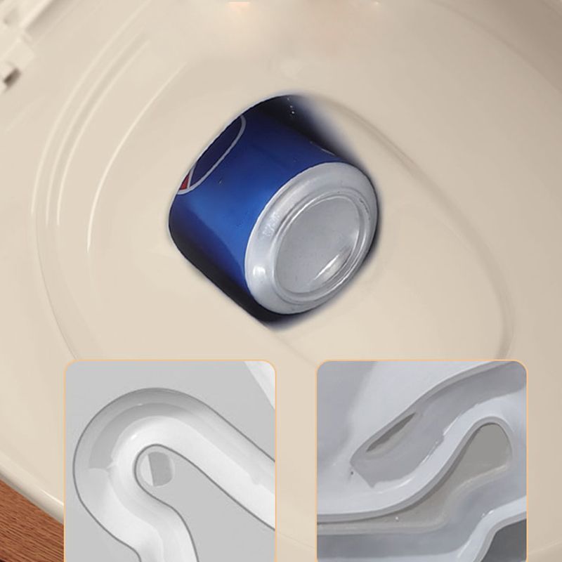 Contemporary Flush Toilet Floor Mounted Siphon Jet Toilet Bowl Clearhalo 'Bathroom Remodel & Bathroom Fixtures' 'Home Improvement' 'home_improvement' 'home_improvement_toilets' 'Toilets & Bidets' 'Toilets' 1200x1200_3f67fd89-9272-4937-9886-1bd7a580d9de