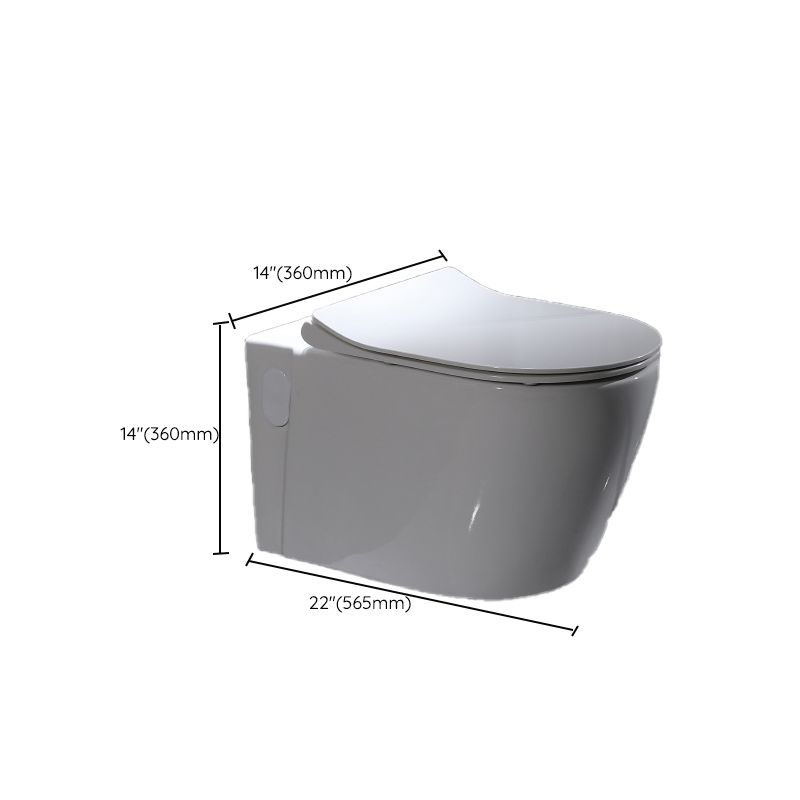 Modern Wall Mounted Flush Toilet White Toilet Bowl with Seat for Washroom Clearhalo 'Bathroom Remodel & Bathroom Fixtures' 'Home Improvement' 'home_improvement' 'home_improvement_toilets' 'Toilets & Bidets' 'Toilets' 1200x1200_3f6c59a2-09bc-470b-a320-04e2d1bb87d7