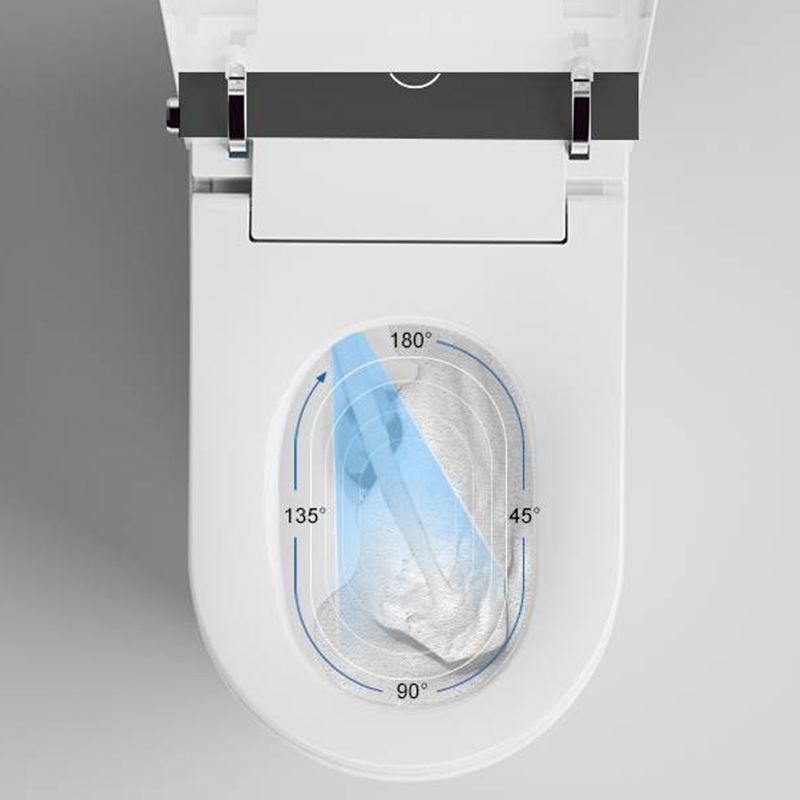 Modern Porcelain Floor Mounted Flush Toilet One Piece Toilet Siphon Jet Toilet Clearhalo 'Bathroom Remodel & Bathroom Fixtures' 'Home Improvement' 'home_improvement' 'home_improvement_toilets' 'Toilets & Bidets' 'Toilets' 1200x1200_3f6d5447-4ee8-415d-aba8-3a08c4f55014